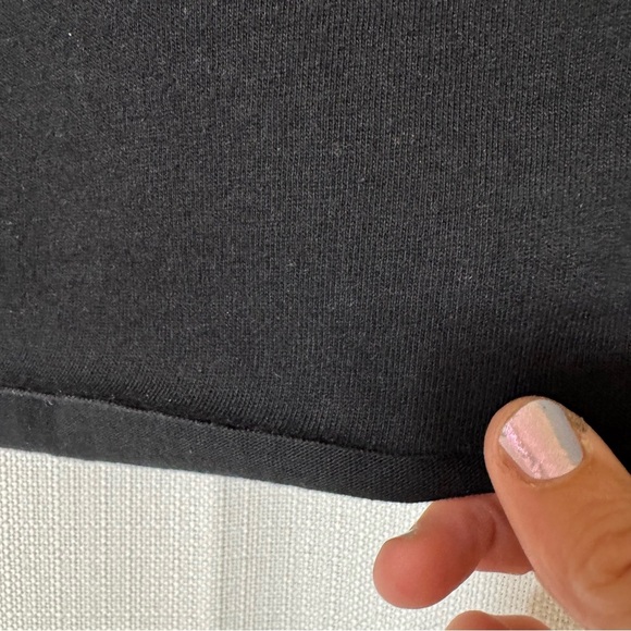 NWOT Black Crop Tee with Elvis Rhinestone Pink Cadillac, Large - Picture 8 of 8